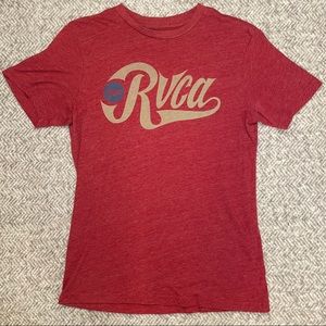 RVCA Artist Network Red Shirt Size M